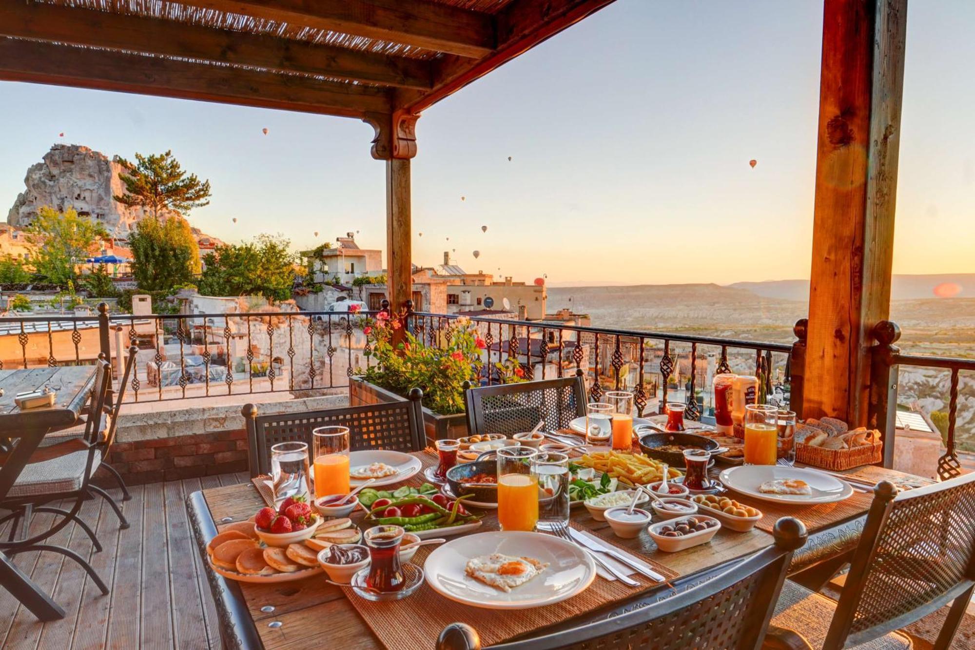 Vasil Cave Hotel Üchisar Exteriér fotografie