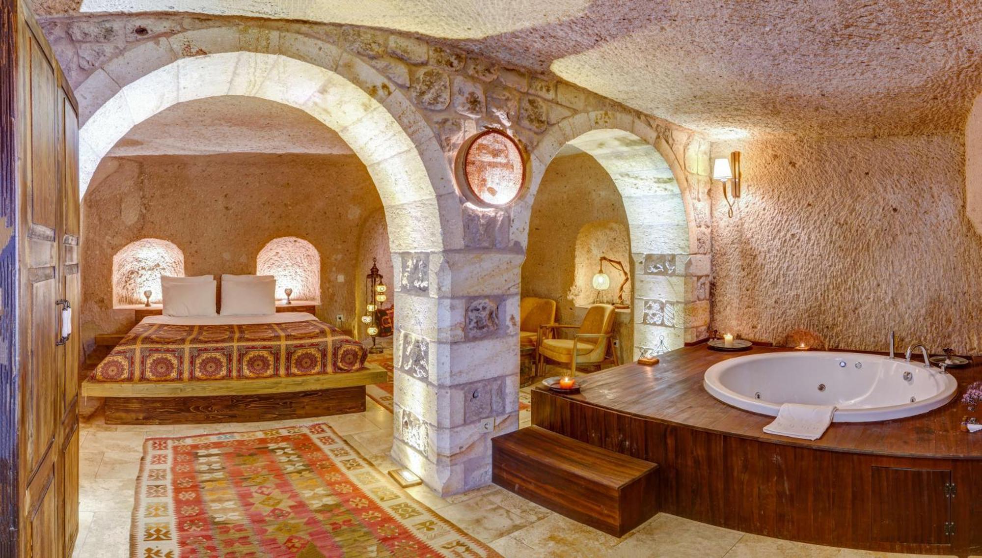 Vasil Cave Hotel Üchisar Pokoj fotografie